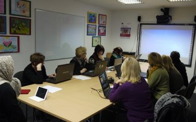 Computerkurse für Frauen 2014.  Kopieren